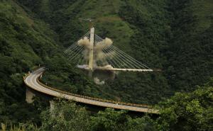 FOTO: AA / Viseći most Chirajara u Kolumbiji